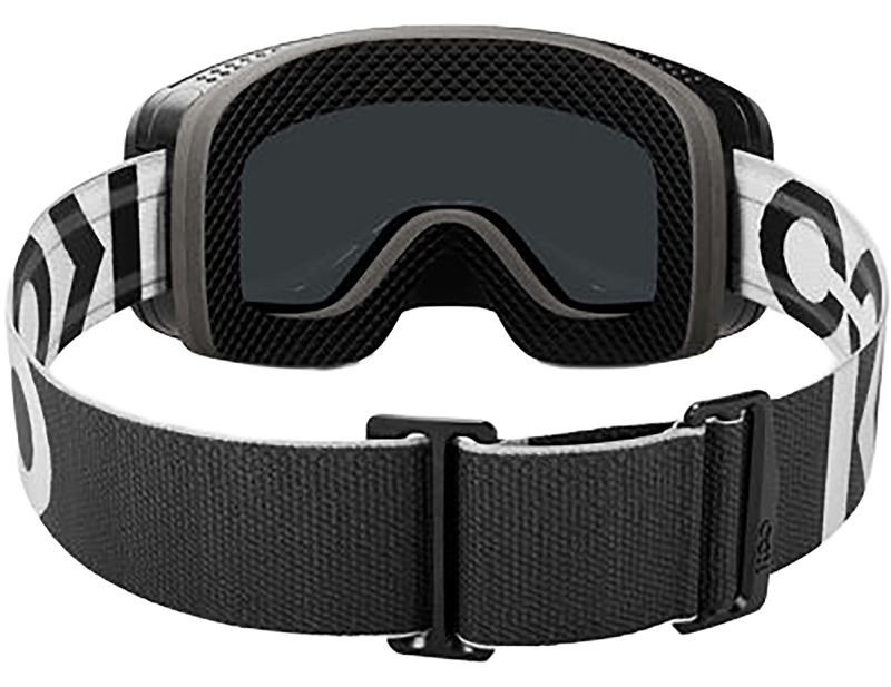 Koo Edge Goggles in Black/Red Mirror-2
