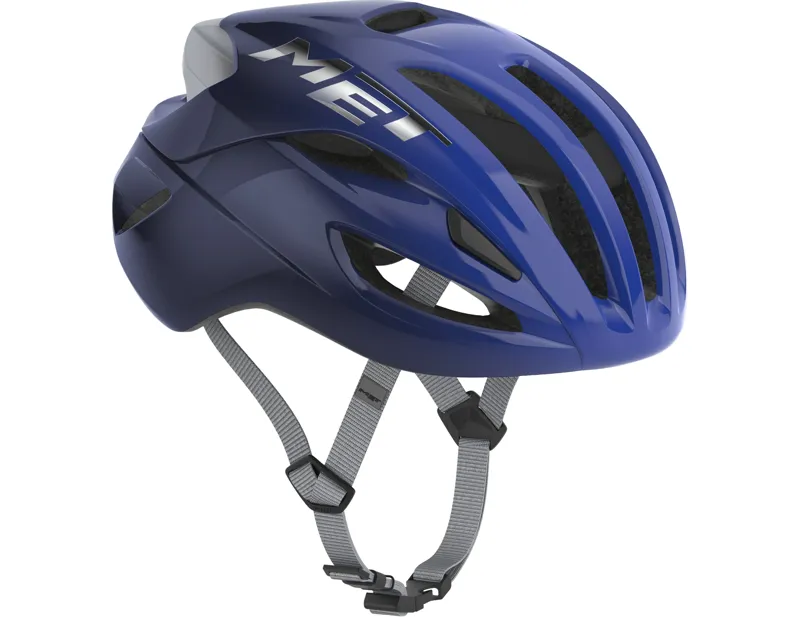 Met Rivale MIPS Road Cycling Helmet in Luminous Blue / Gloss