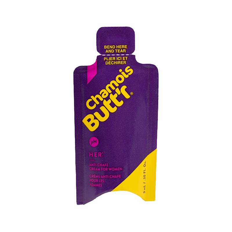 Balfes Bikes Chamois Butt'r Her' Anti-Chafe Cream 10 Pack of 9ml/.30 oz Packets | Free postage over £30, £10 off first order, price match & 0% finance.