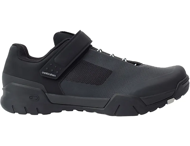 Crankbrothers Mallet E Speedlace Shoes in Black/Silver-1