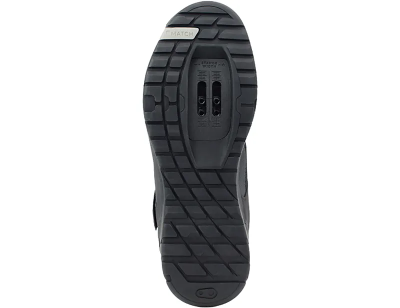 Crankbrothers Mallet E Speedlace Shoes in Black/Silver-3