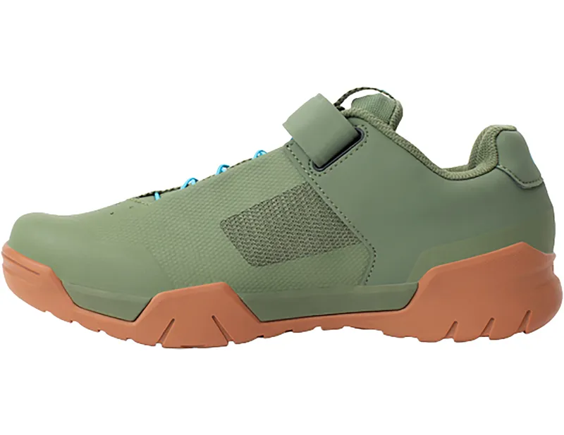 Crankbrothers Mallet E Speedlace Shoes in Camo Green-1
