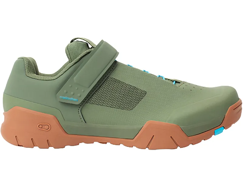 Crankbrothers Mallet E Speedlace Shoes in Camo Green-2