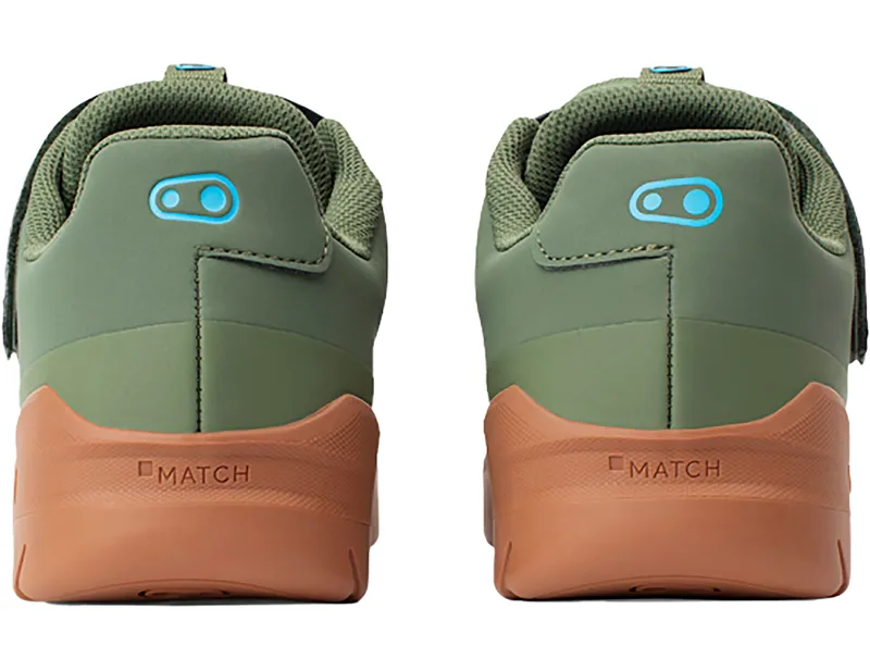 Crankbrothers Mallet E Speedlace Shoes in Camo Green-4
