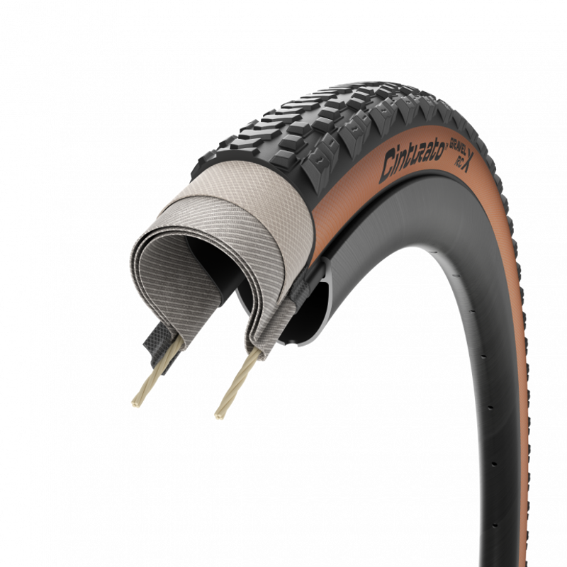 Pirelli Cinturato Gravel RC-X 700x35-40c Tyre in Tan-5