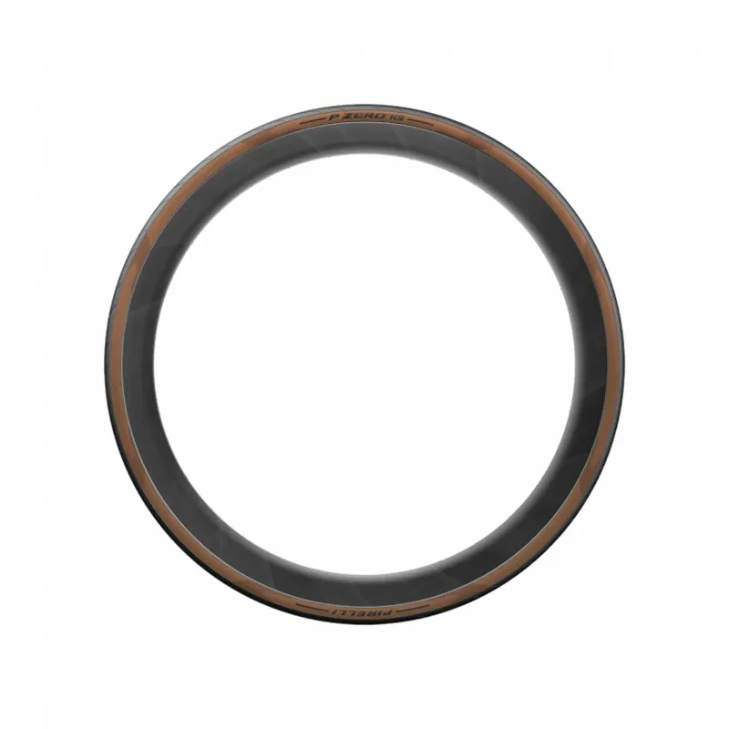 Pirelli P Zero Race TLR Classic 700x26-32c Tyre Pair in Tan with Silca v2 Sealant 500ml Bundle-2