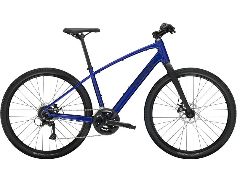 Balfes Bikes Trek Dual Sport 1 Gen 5 Hybrid Bike 2025 in Hex Blue | Free postage over £30, £10 off first order, price match & 0% finance.