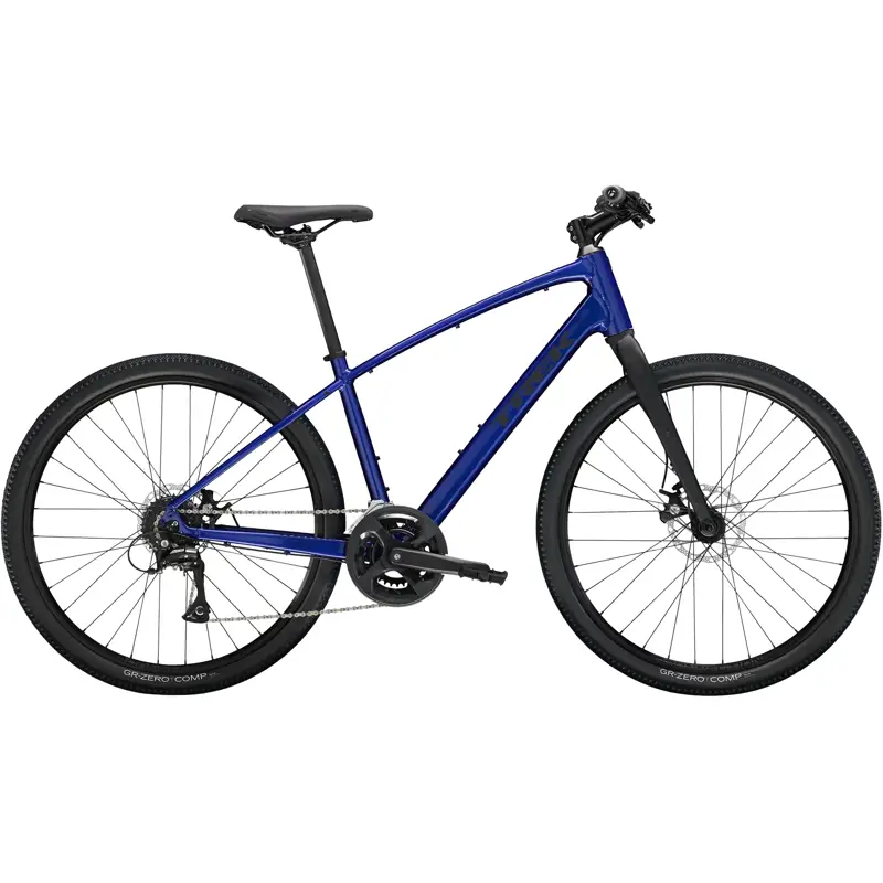 Balfes Bikes Trek Dual Sport 1 Gen 5 Hybrid Bike 2025 in Hex Blue | Free postage over £30, £10 off first order, price match & 0% finance.