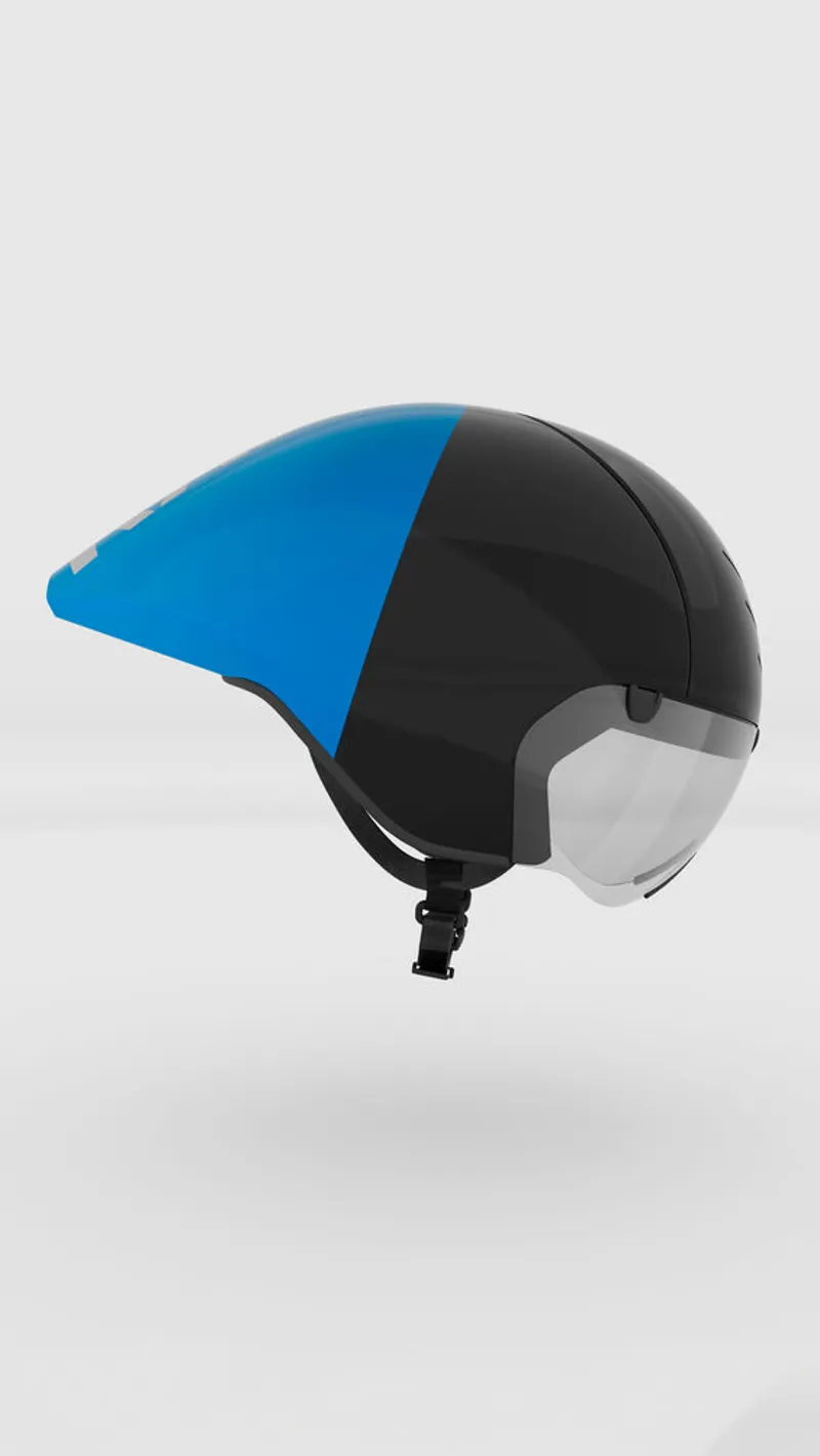 Kask Mistral Helmet in Black/Light Blue-2