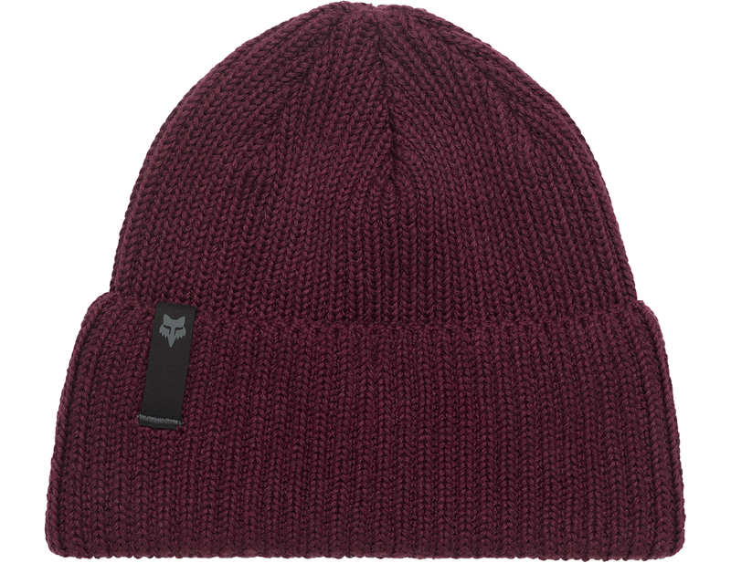 Fox Machinist 2.0 Beanie in Dark Maroon