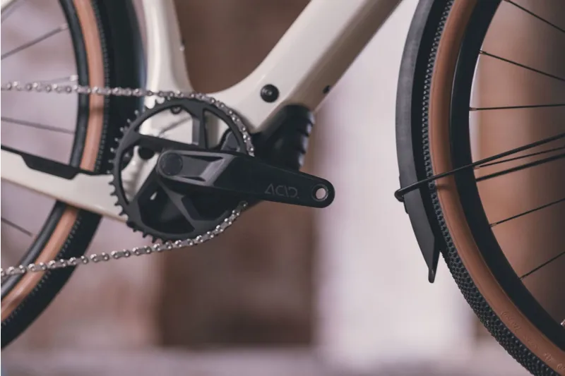 Cube Nuroad Hybrid C:62 Race FE 400x 29 Electric Road Bike 2024 in Desert Stone/Green-8