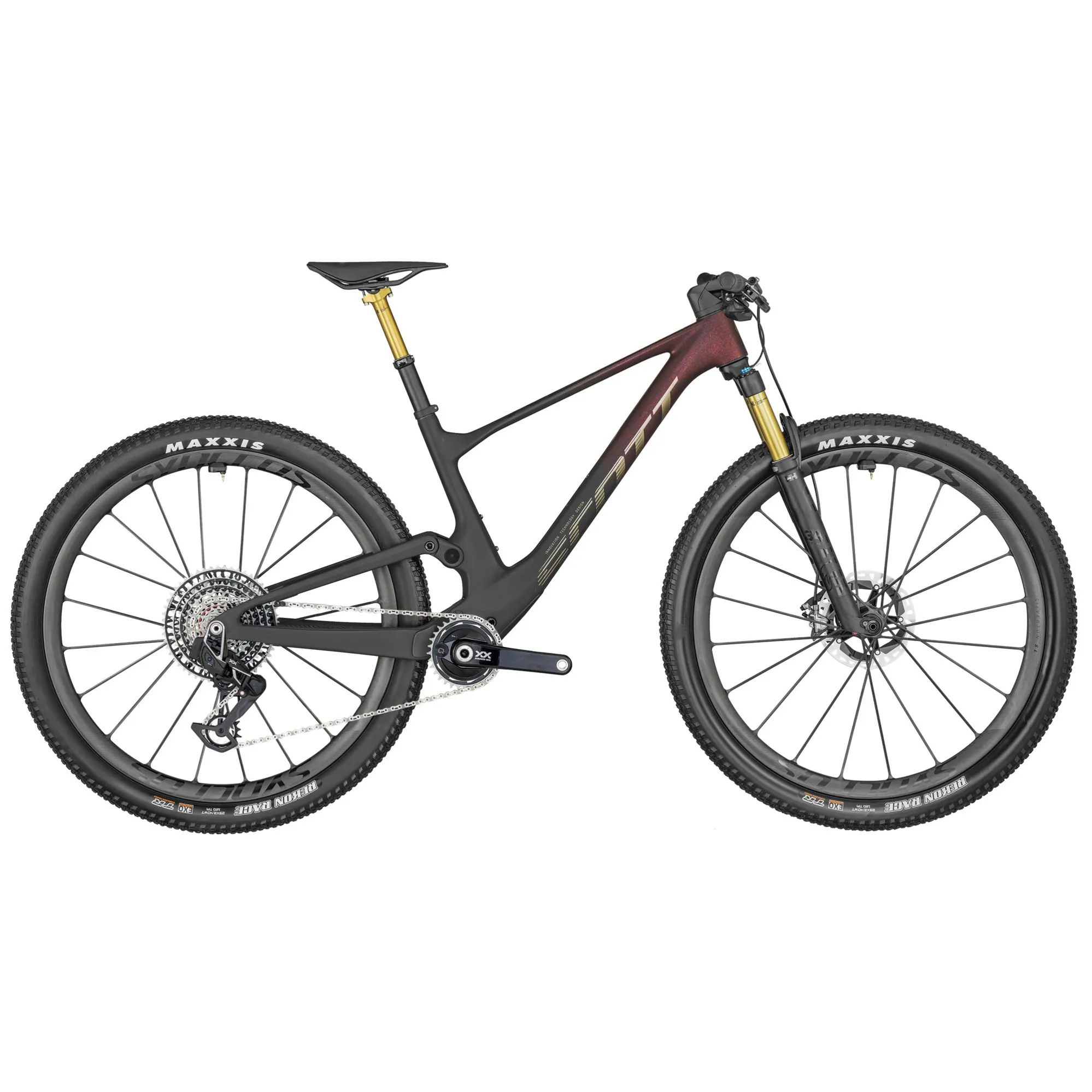 Scott Spark RC SL TR Full Suspension Mountain Bike 2024 in Black