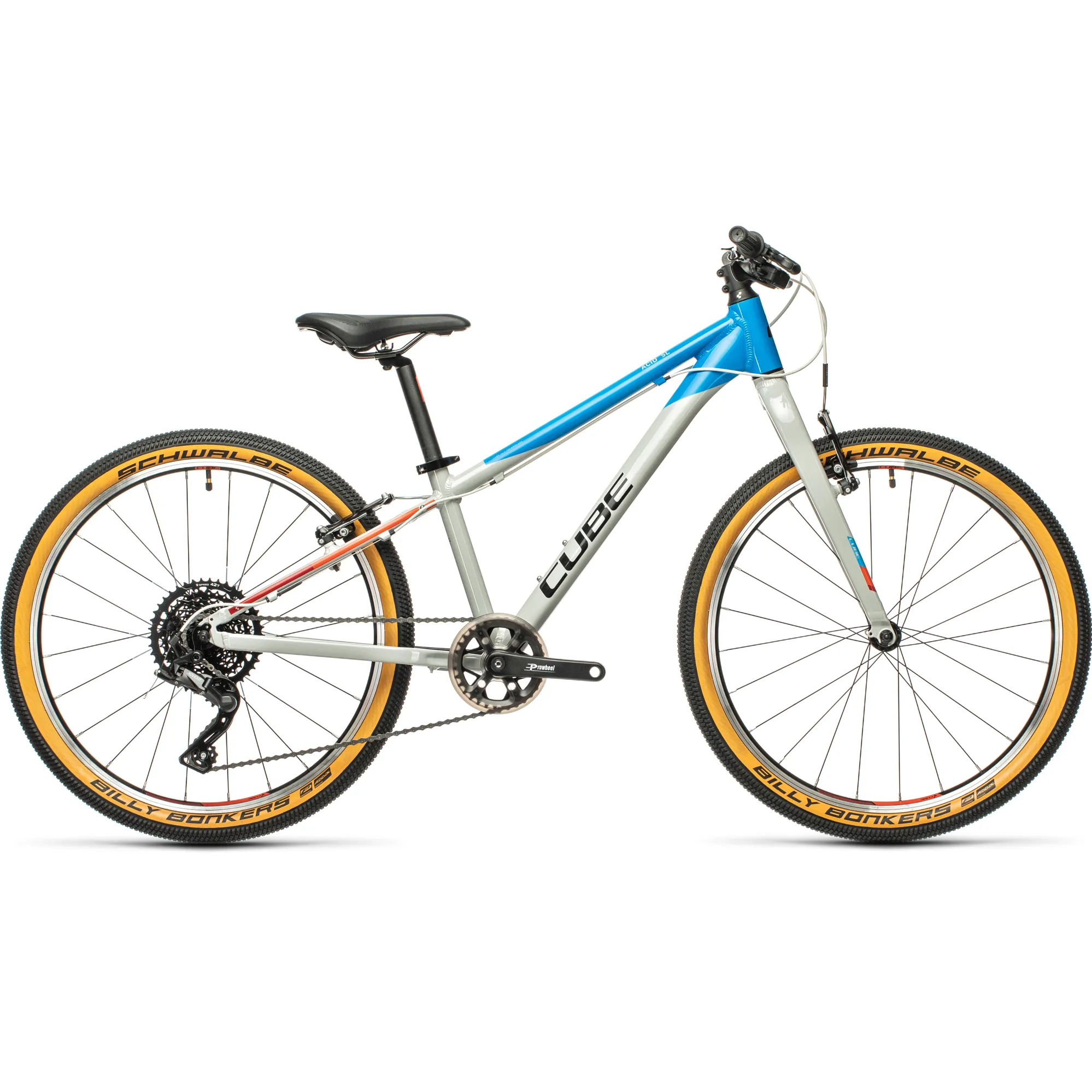 Cube Acid 240 SL 24 inch Kids Bike 2022 in Grey Blue