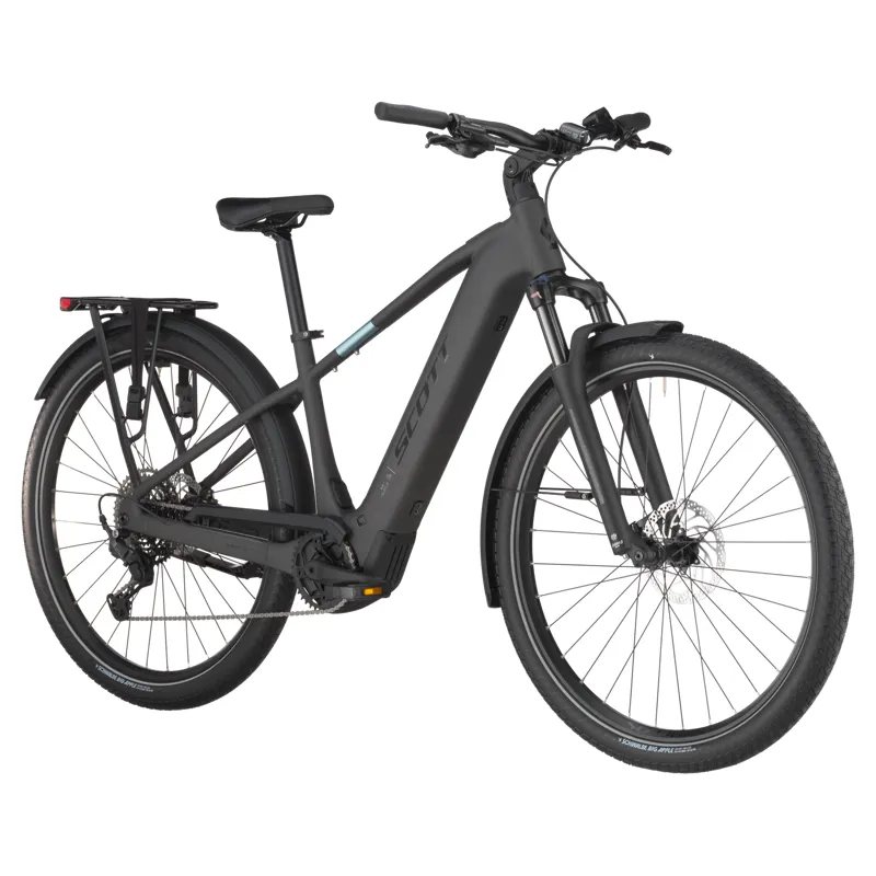 Scott Bike Sub 30 Electric Hybrid Bike 2025 in Midnight Grey-1