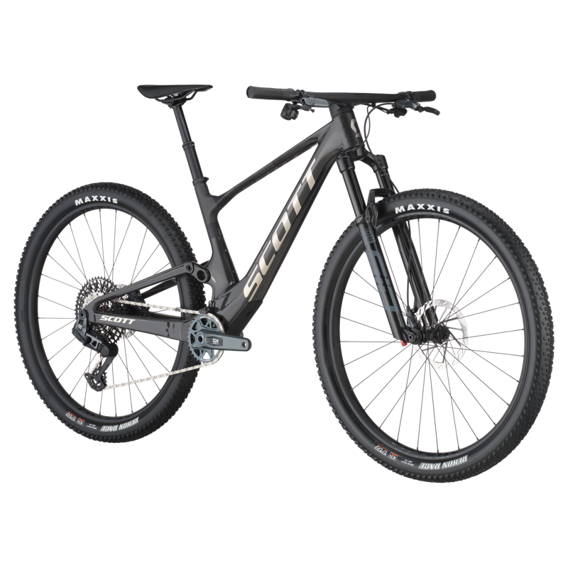 Scott Spark RC Team Issue Full Suspension Mountain Bike 2025 in Carbon Black-1
