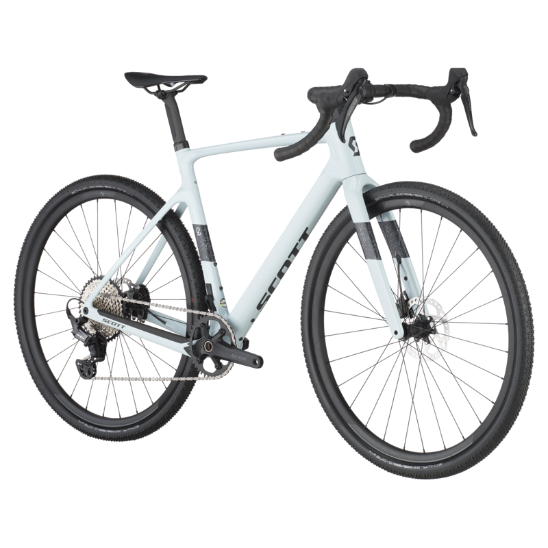 Scott Addict Gravel 40 Gravel Bike 2025 in Mineral Grey-1