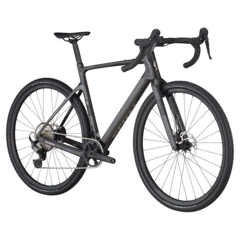 Scott Addict Gravel 40 Gravel Bike 2025 In Python Black-1