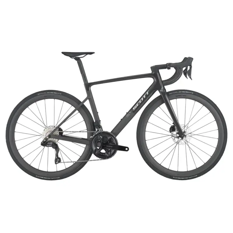 Balfes Bikes EX DISPLAY Scott Addict RC 30 Road Bike Large 2026 in Carbon Black | Free postage over £30, £10 off first order, price match & 0% finance.