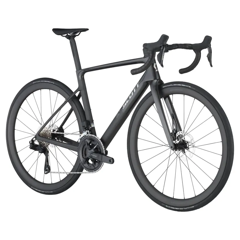 EX DISPLAY Scott Addict RC 30 Road Bike Medium 2026 in Carbon Black -1