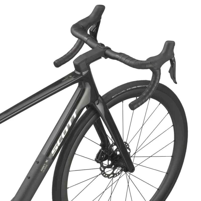 EX DISPLAY Scott Addict RC 30 Road Bike Medium 2026 in Carbon Black -2