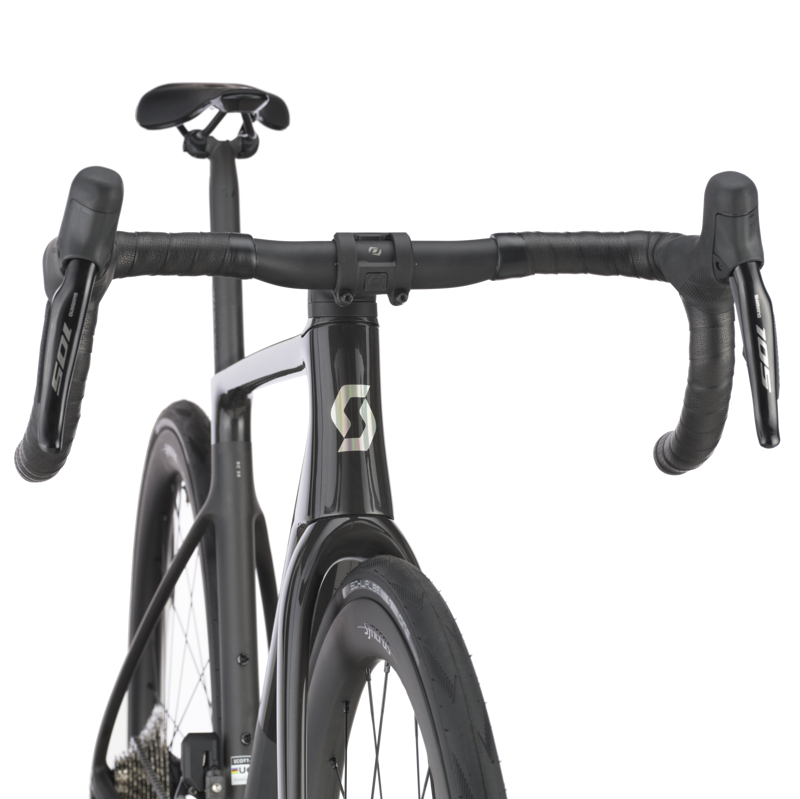 Scott Bike Addict RC 30 Carbon Road Bike 2025 in Carbon Black-3