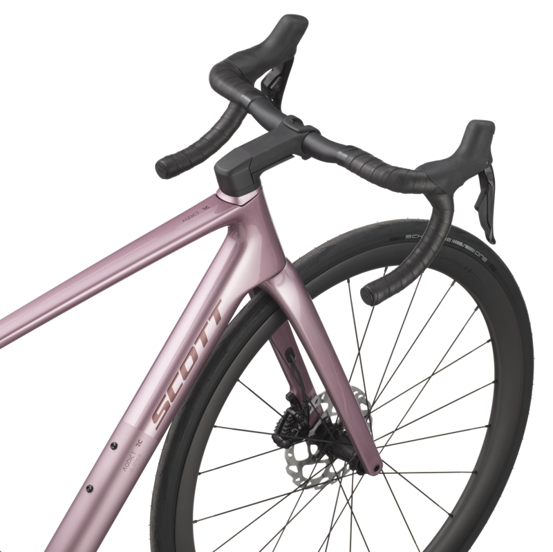 Scott Addict RC 30 Road Bike 2025 In Ash Pink-2