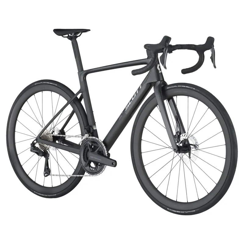 EX DISPLAY Scott Addict RC 20 Road Bike Large 2025 in Carbon Black-1