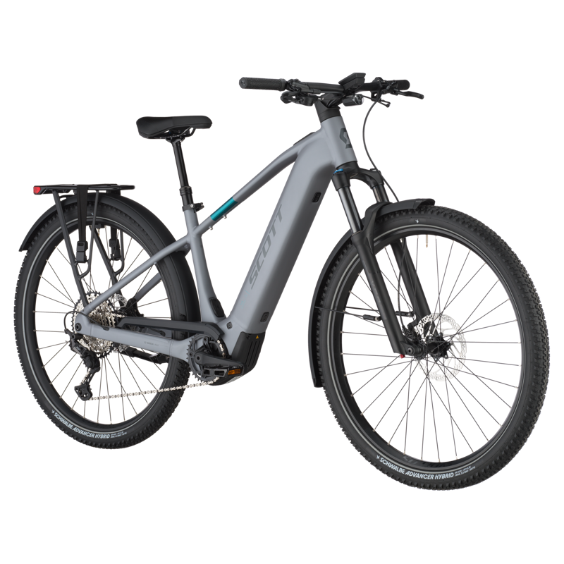 Scott Axis 10 Electric Hybrid Bike 2026 in Bird Grey-1