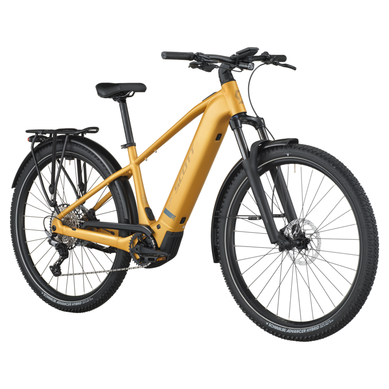 Scott Axis 20 Electric Hybrid Bike 2026 In Colorado Gold-1