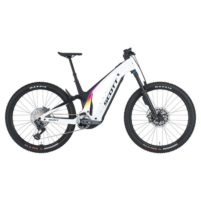 Balfes Bikes Scott Patron 900 Electric Full Suspension Mountain Bike 2025 in White | Free postage over £30, £10 off first order, price match & 0% finance.