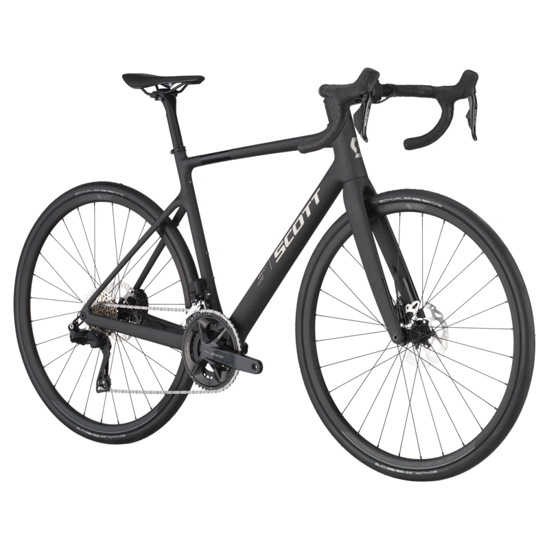 Scott Addict 40 Carbon Road Bike 2025 In Champion Black-1