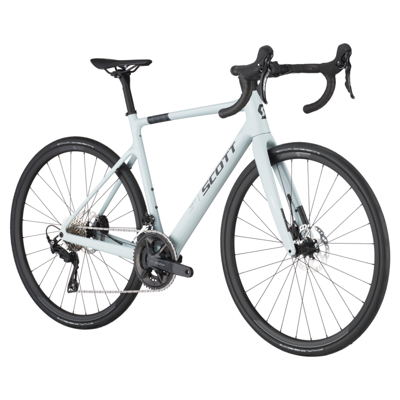 Scott Addict 50 Carbon Road Bike 2025 in Mineral Grey-1
