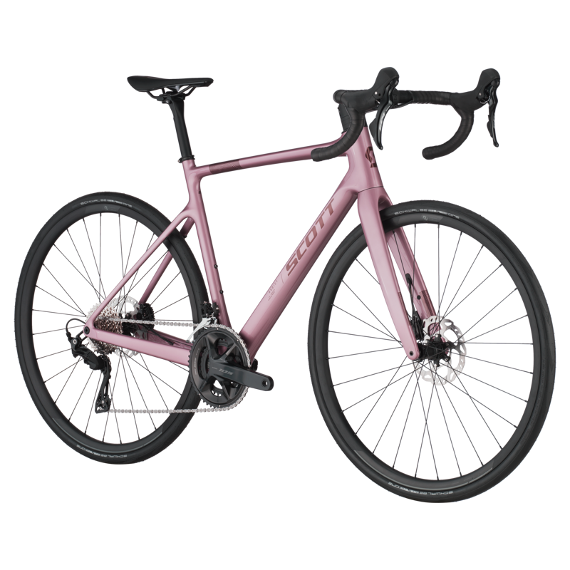 Scott Addict 50 Carbon Road Bike 2025 in Ash Pink-1