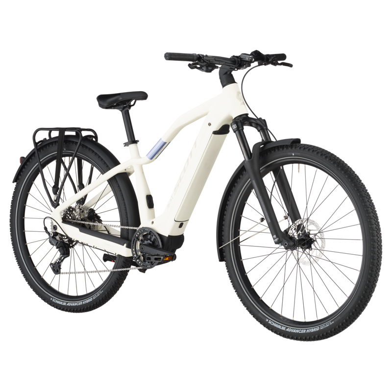 Scott Axis 40 Electric Hardtail Mountain Bike 2025 in Cotton White-1
