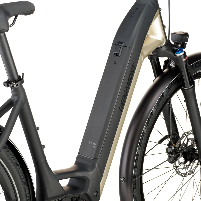 Bergamont E-Ville 20 Electric Hybrid Bike 2025 in Belt Star Beige-2