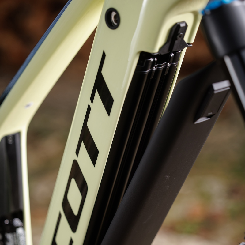 Scott Patron ST 900 RC Electric Full Suspension Mountain Bike 2025 in Luminary Green/Swirly Black-3