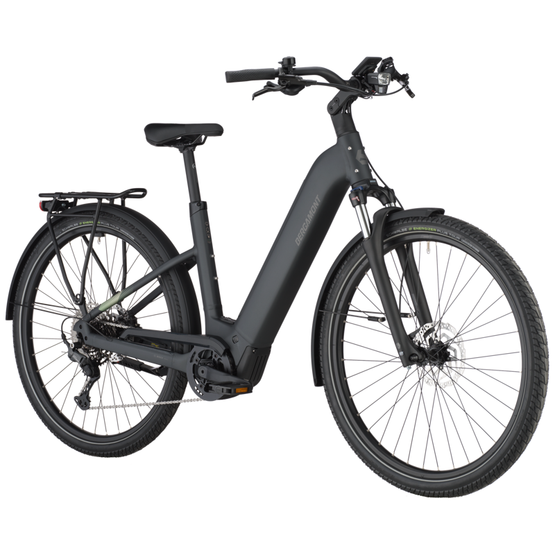 Bergamont E-Horizon Sport 20 Wave Bike Electric Hybrid Bike 2025 in Flaky Black-1