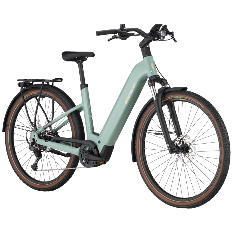 Bergamont E-Horizon Sport 20 Wave Electric Hardtail Mountain Bike 2025 in Sage Green-1