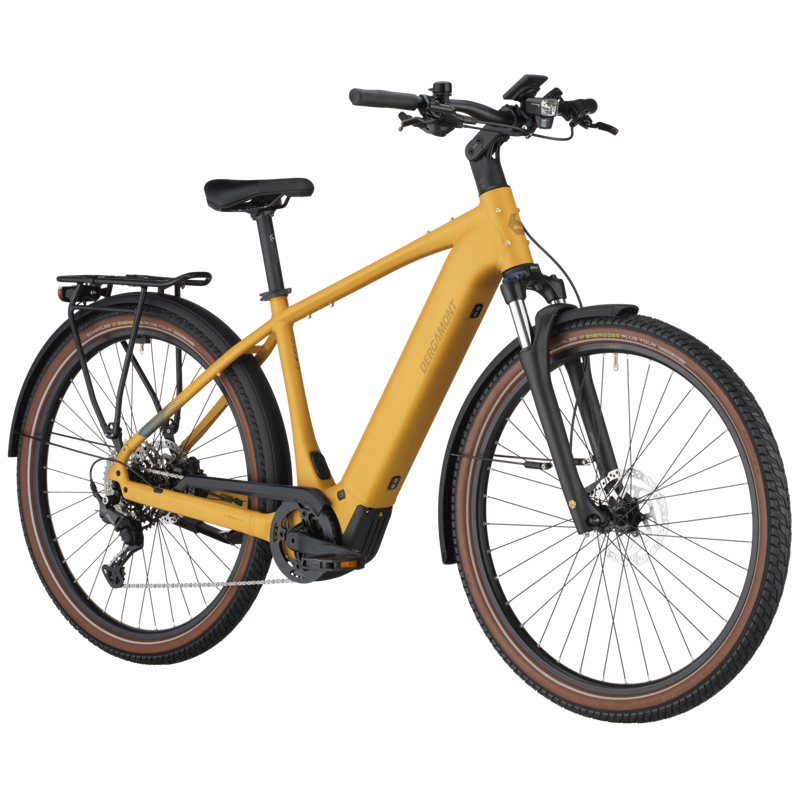 Bergamont E-Horizon Sport 20 Electric Hardtail Mountain Bike 2025 in Colorado Gold-1