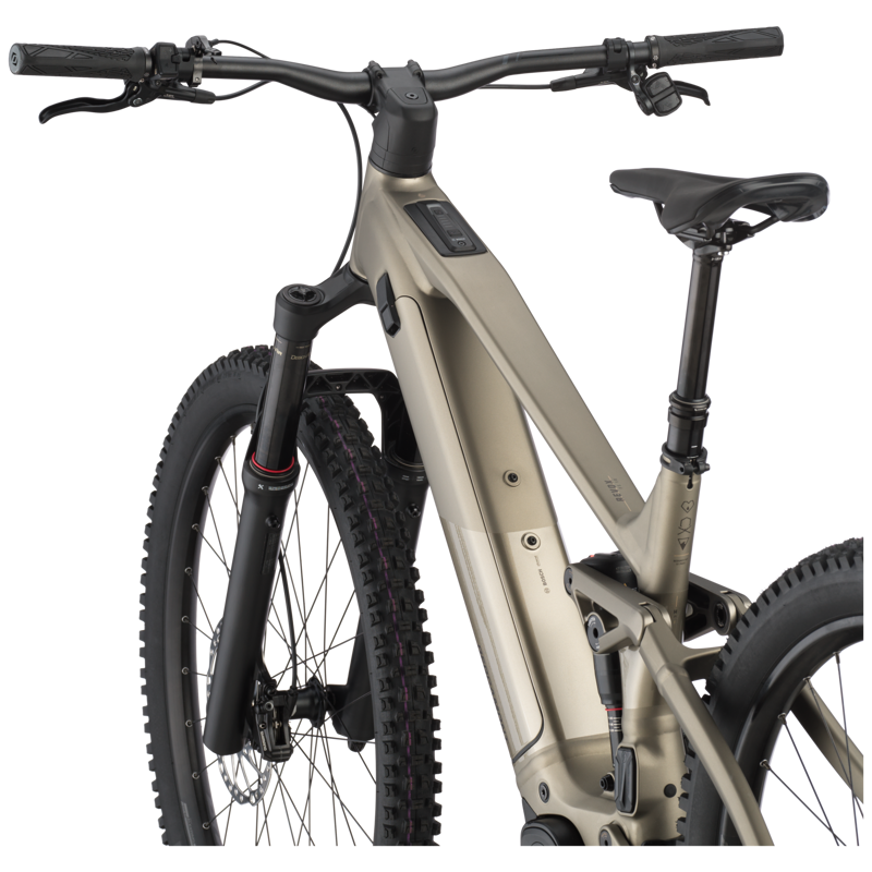 Bergamont E-Revox FS 10 Electric Full Suspension Mountain Bike 2025 in Warm Silver-2