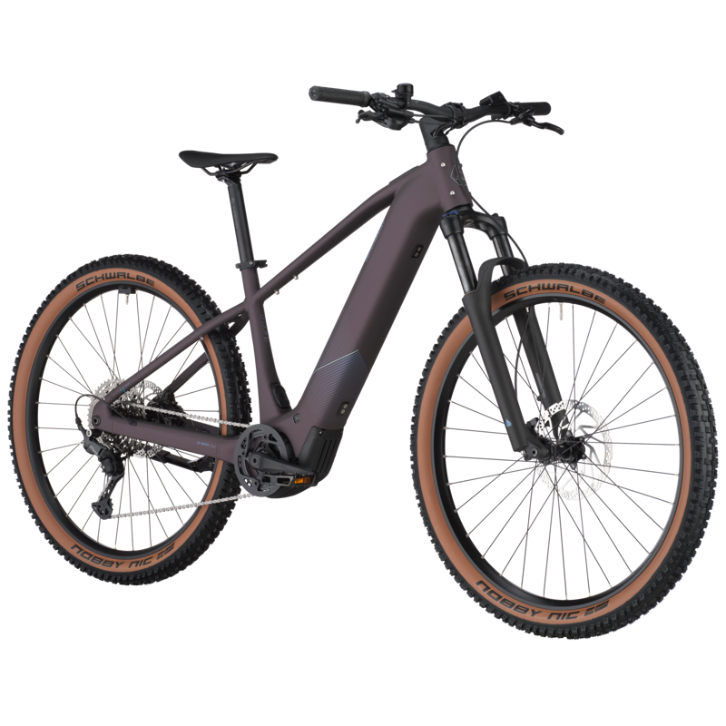 Bergamont E-Revox Sport 20 Electric Hardtail Mountain Bike 2025 in Dusky Purple-1