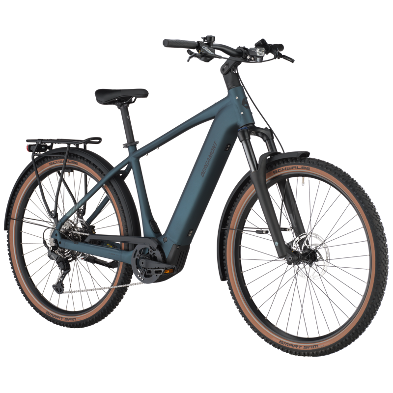 Bergamont E-Horizon SUV 30 Electric Bike 2025 in Petrol Blue-1