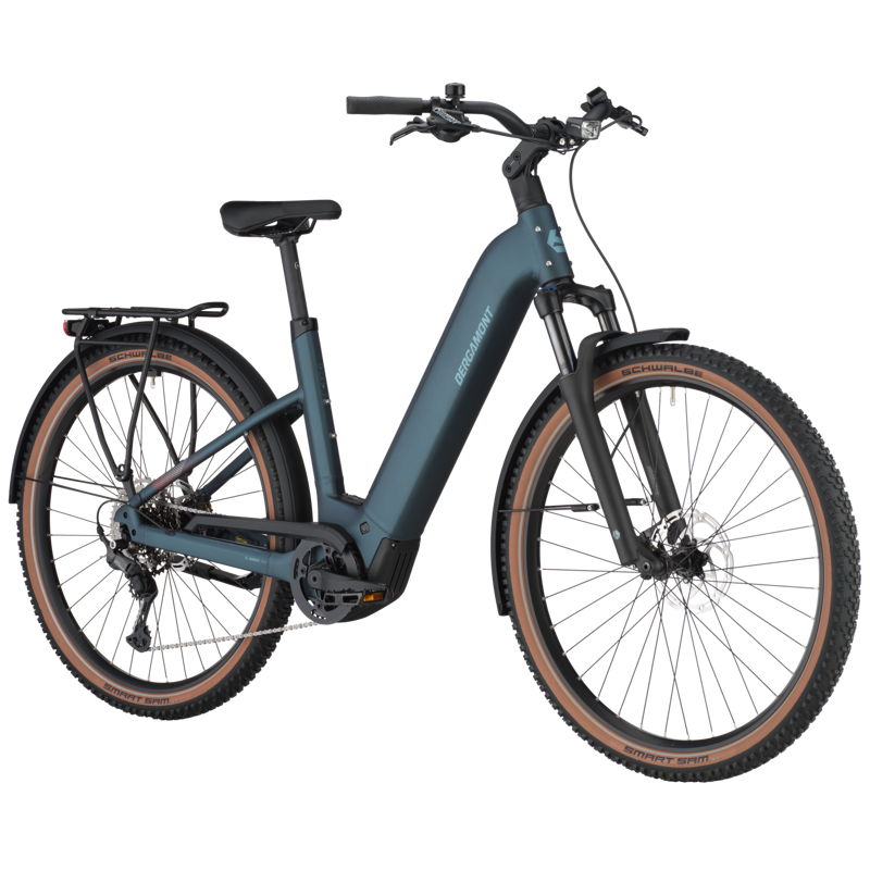 Bergamont E-Horizon SUV 30 Wave Electric Hardtail Mountain Bike 2025 in Petrol Blue-1