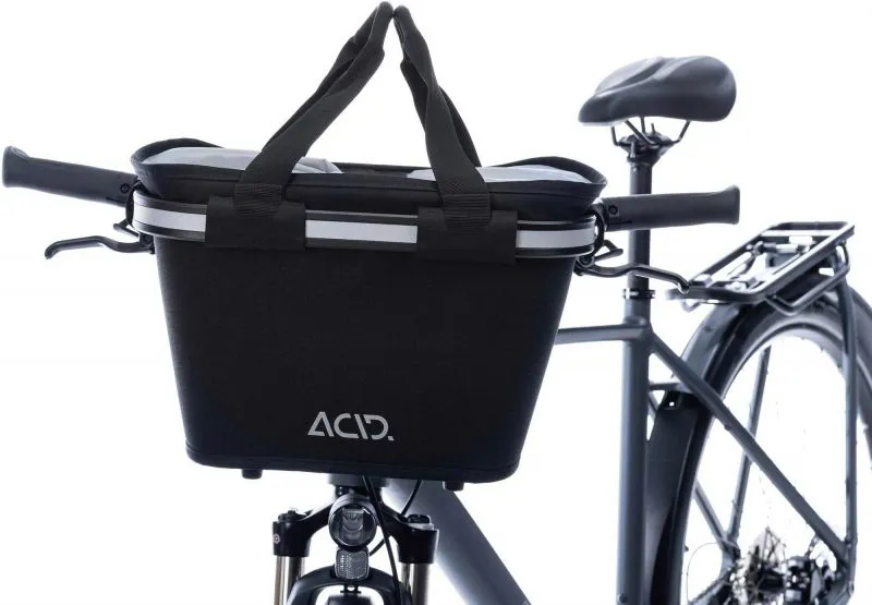 Acid Handlebar Basket City 15 Filink in Black-3