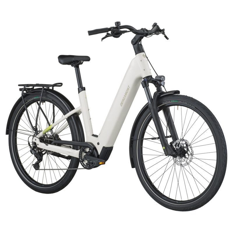 Bergamont E-Horizon Sport 30 Wave Electric Hybrid Bike 2026 in Off White-1
