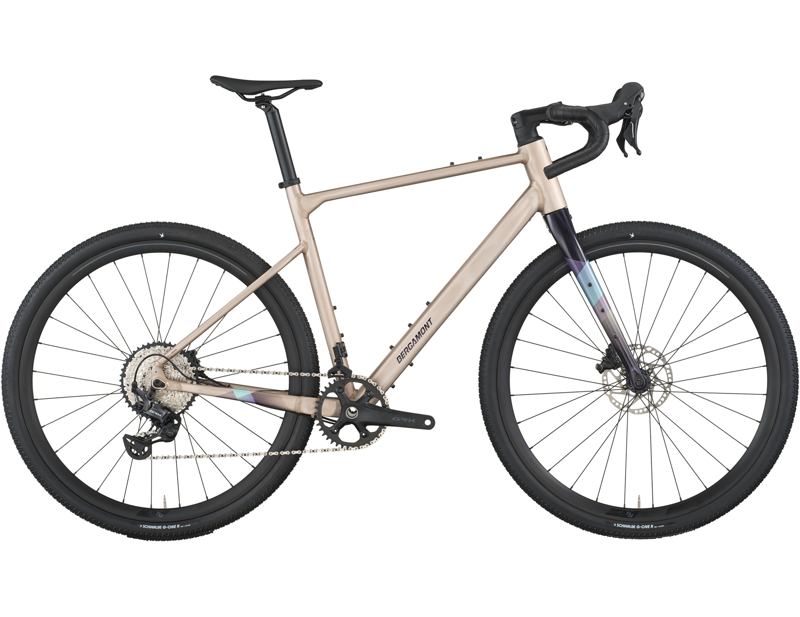 Balfes Bikes Bergamont Grandurance 20 Gravel Bike 2026 in Flaky Beige | Free postage over £30, £10 off first order, price match & 0% finance.