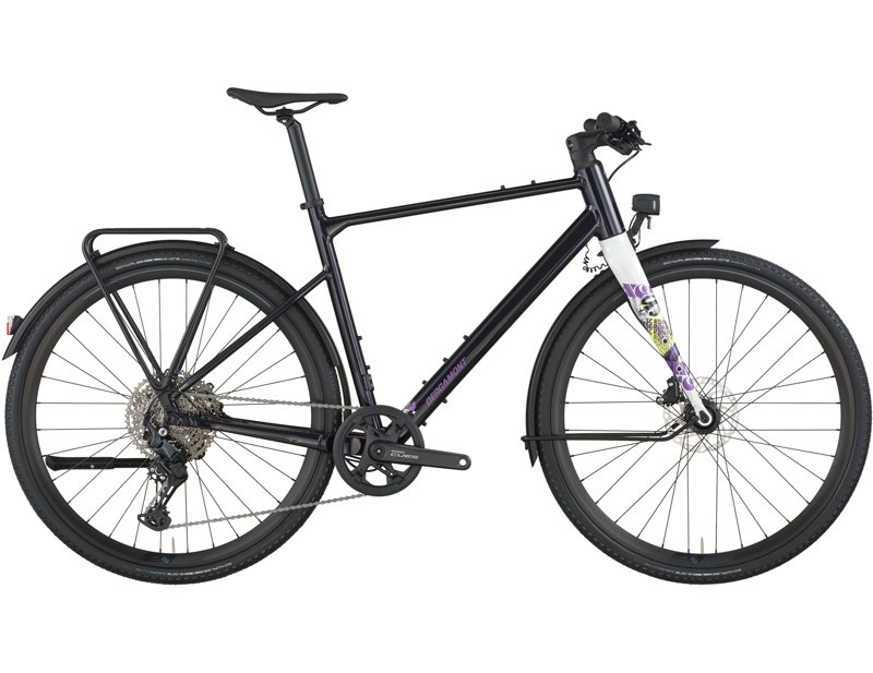 Balfes Bikes Bergamont Grandurance FB10 EQ Gravel Bike 2026 in Black/Purple | Free postage over £30, £10 off first order, price match & 0% finance.