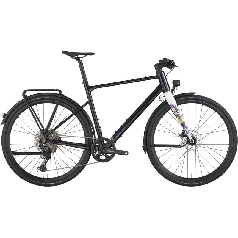 Balfes Bikes Bergamont Grandurance FB10 EQ Gravel Bike 2026 in Black/Purple | Free postage over £30, £10 off first order, price match & 0% finance.