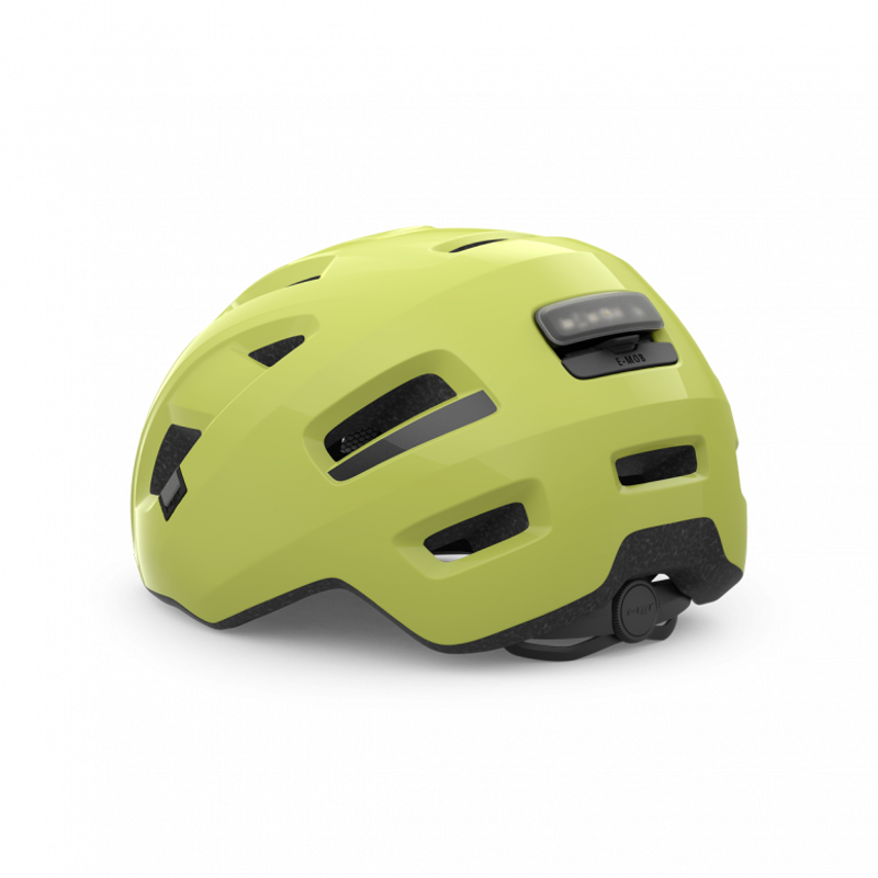 MET E-Mob Urban Helmet in Lime-2