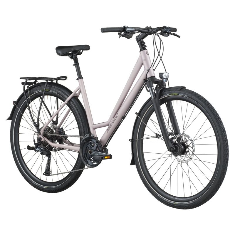Bergamont Vitess 10 Amsterdam Hybrid Bike 2026 in Purple/Silver-1
